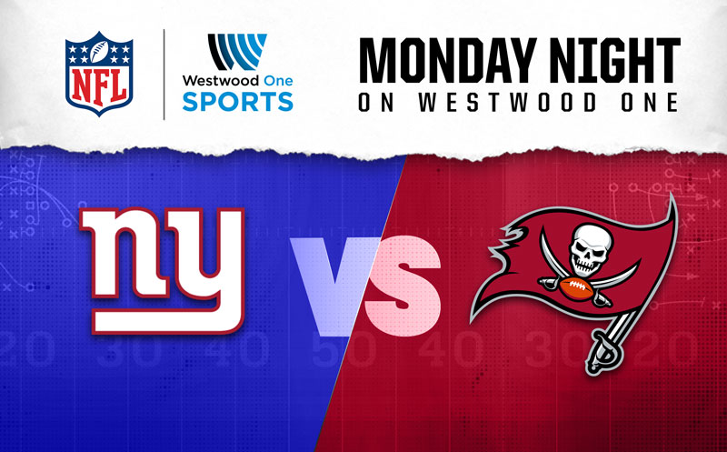 Tampa Bay Buccaneers host New York Giants on Monday Night Football